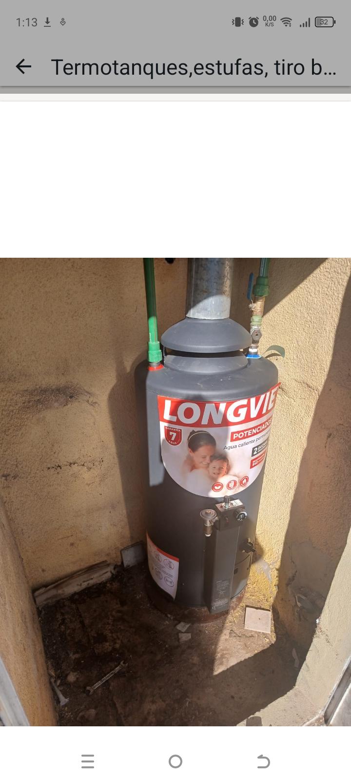 Termotanques y Estufas a Gas